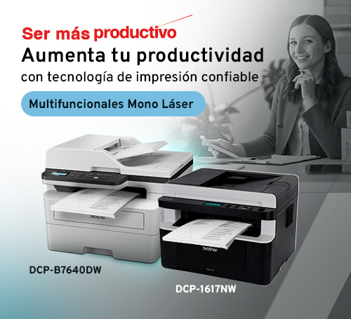 Brother Impresión Láser Multifuncionales Mono Láser