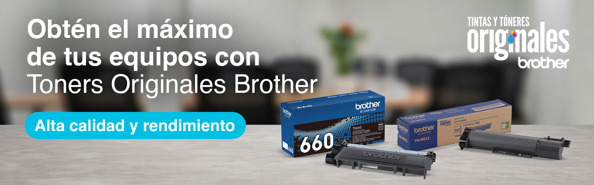 Brother Impresión Láser Tintas y Tóneres
