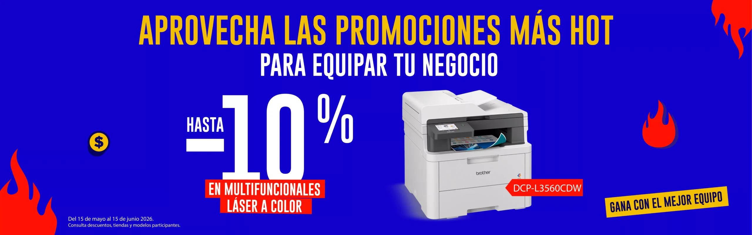 brother impresion laser color led